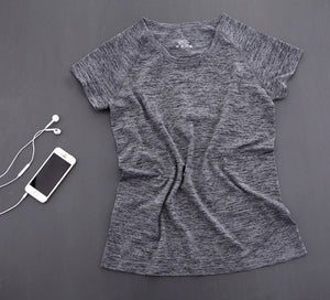 Sport women t-shirt for fitness, running and gym