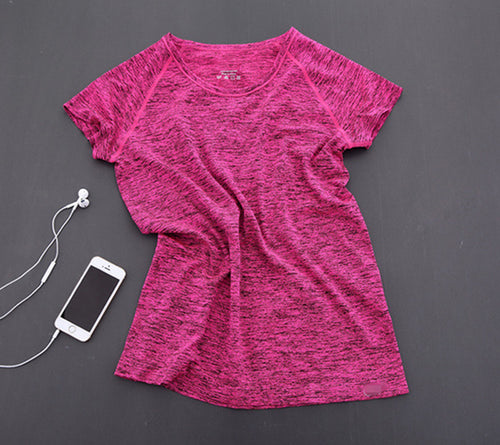 Sport women t-shirt for fitness, running and gym